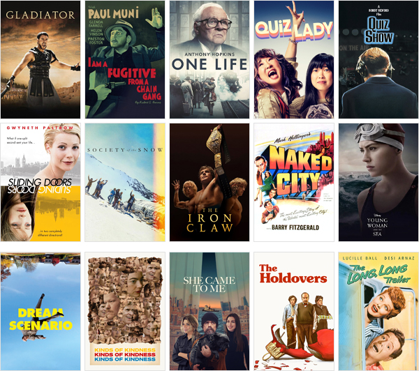 Top Films: Second Half Of 2024